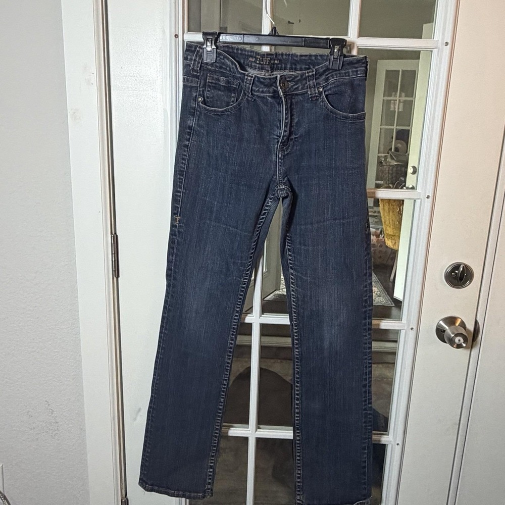 Cowgirl Tuff Co. Women's W32 L35 Western Ranch Straight Leg Y2K